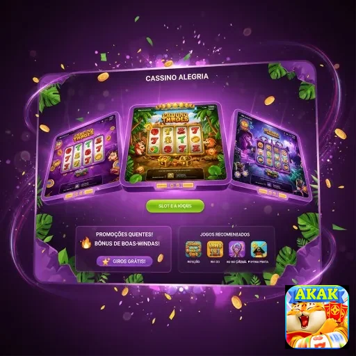 Ilustração de Explore o universo dos slots e recompensas VIP no akak